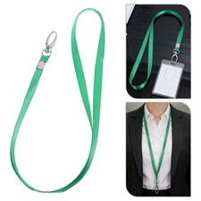 50 Pcs Lanyard for Name Badge Small Lanyards Id Badges Neck Strap