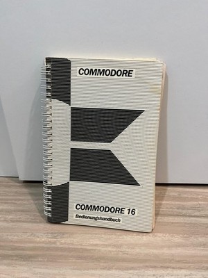 Commodore 16 Bedienungshandbuch | C16 Nutzerhandbuch - Vintage