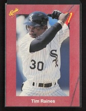 1991 Classic II #T9 Tim Raines Chicago White Sox Near Mint or Better