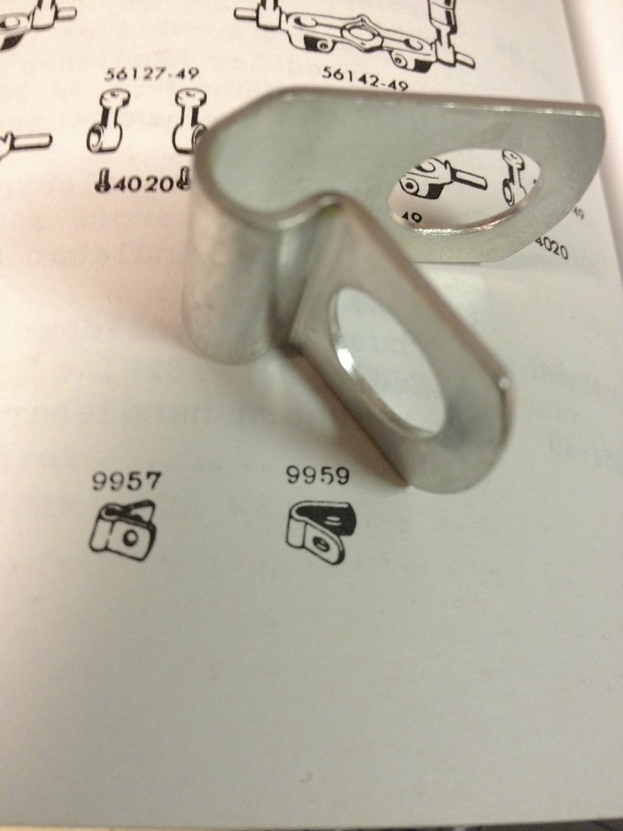 Harley 9959 Throttle Cable Guide Clip WL WLA Servicar 49-57 Clip