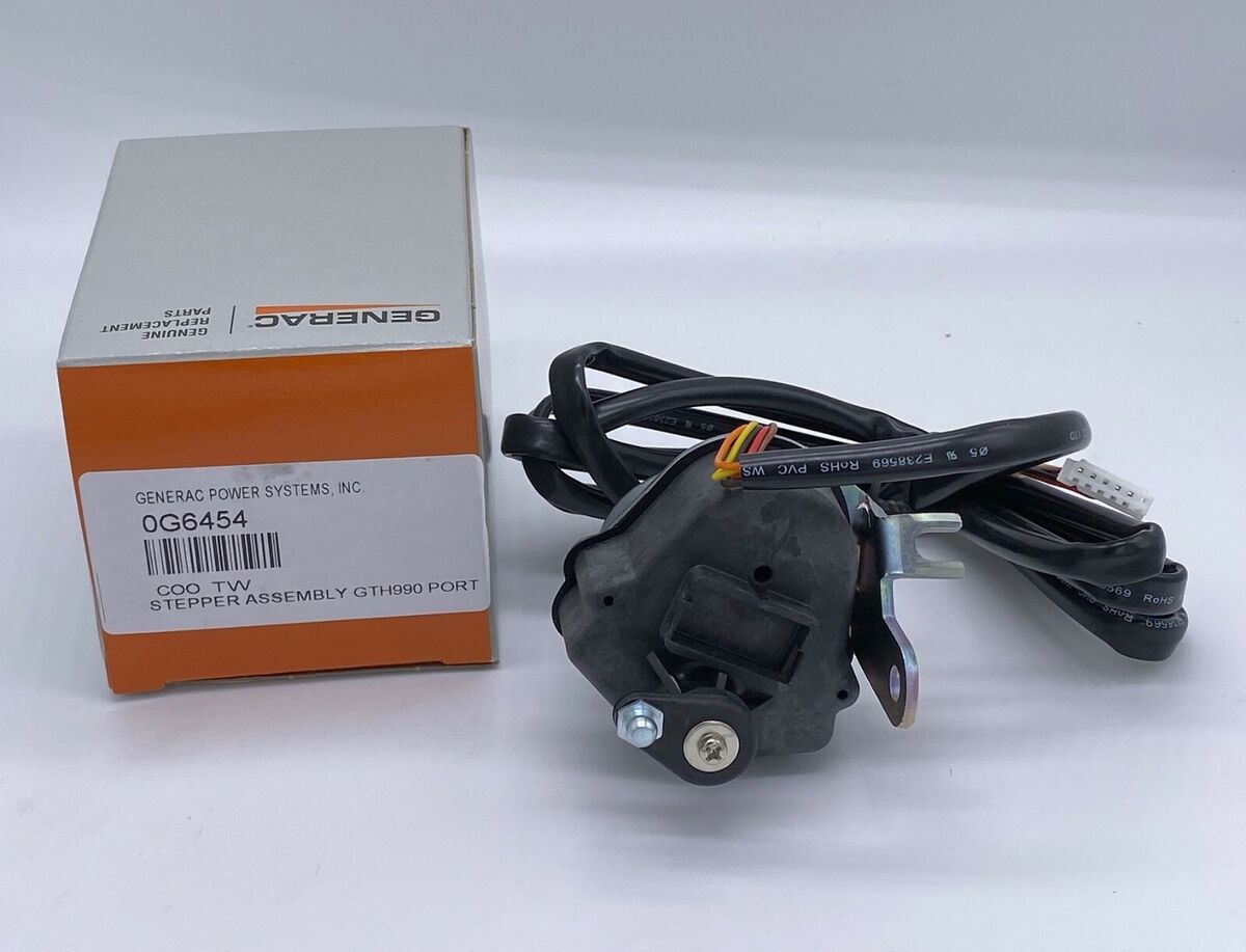 Generac Guardian 0G6454 STEPPER MOTOR ASSEMBLY GTH990 PORT Generac Guardian 0G6454 STEPPER MOTOR ASSEMBLY GTH990 PORT