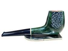 GREEN ROOT BUSINESS ESCORT PIPE WITH RUSTICATED DETAILS - Handmade in Cucciago