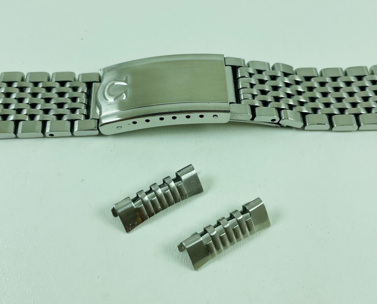 Vintage Omega Bracelet Stainless Steel 19mm Ref.1037 / Link Vintage Omega Bracelet Stainless Steel 19mm Ref.1037 / Link