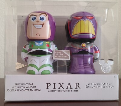 Toy Story Tin Wind-Up 3種セット Pixar Toy Story BUZZ & ZURG Tin Windup Disney D23 Expo Exclusive