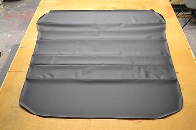 1968 68 CHEVELLE 6 BOW 2 DOOR BLACK PREMIER NON PERFORATED HEADLINER USA MADE