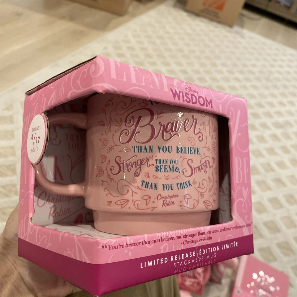 Disney Wisdom Piglet 4/12 Ltd Rel Complete Set - Plush/Pins/Mug/Journal - NWT - Image 2 of 4