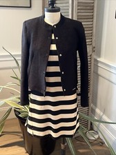 Sandro Paris Fitted Black Blazer Size 36