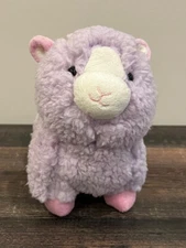 Animal Adventure Lavender 7" Llama Lamb Alpaca Sheep Sherpa Plush Stuffed Animal