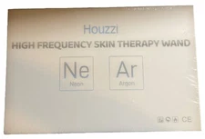 Houzzi High Frequency Skin Therapy Wand, Neon and Argon