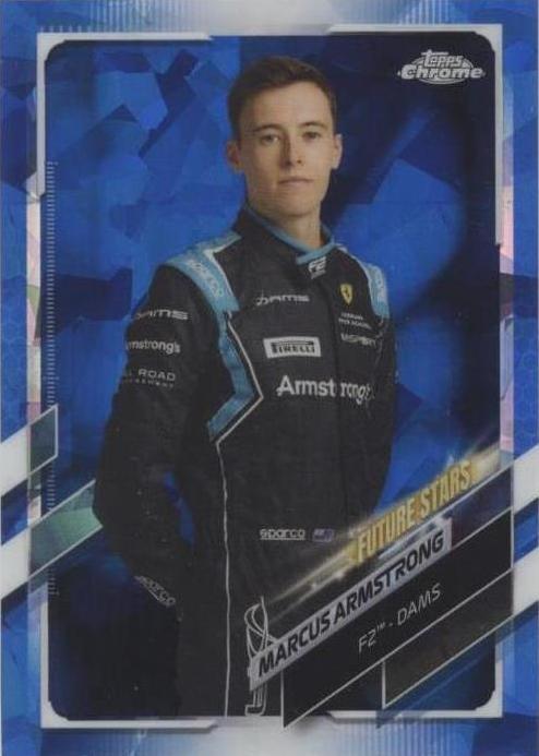 2021 Topps Chrome Sapphire Edition Formula 1 - Marcus Armstrong