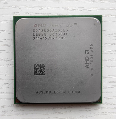 AMD Sempron 2800+ 1.6GHz SDA2800AIO3BX processor / Socket 754 / 30-day guarantee