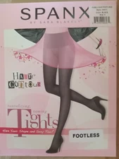 Spanks Assets High Faluton Footless Size 6 Black