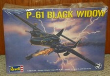 REVELL - P-61  BLACK WIDOW 1-48 Scale Plastic Model Airplane Kit - Sealed