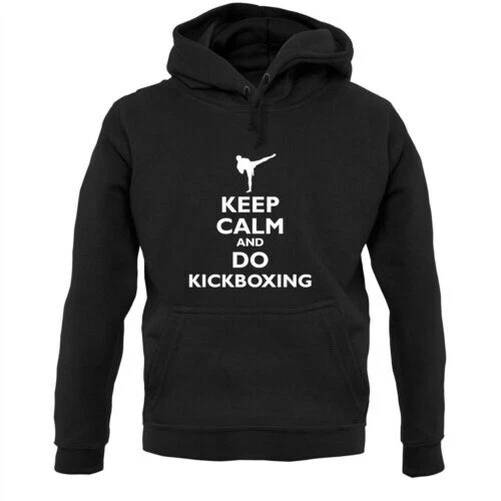 Keep Calm and Do Kickboxing - Hoodie / Hoody - Kickbox - Kick Boxer -  Boxing | eBay