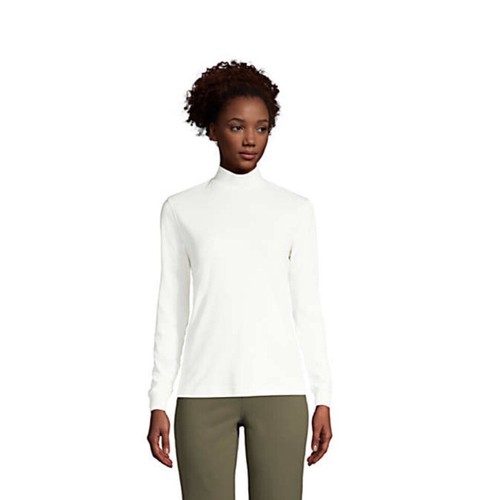 Long Sleeve Mock Turtleneck Womens Size 