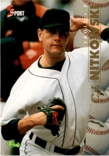 1995 Classic 5-Sport #108 C.J. Nitkowski Rookie Detroit Tigers