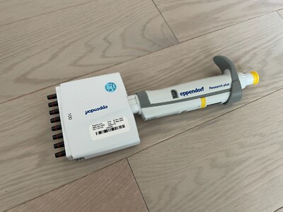 Eppendorf Research Plus 8 Canali P100 10-100uL &ndash; Pipetta Usata Testata Garanzia 30gg