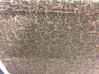Benartex 354 Yours Truly Floral On Burnt Orange 100% Baumwolle