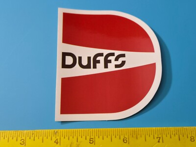 VTG 90's DUFFS SHOES LOUIE BARLETTA NIK FORD JOSH COX DC SKATEBOARD DECK STICKER