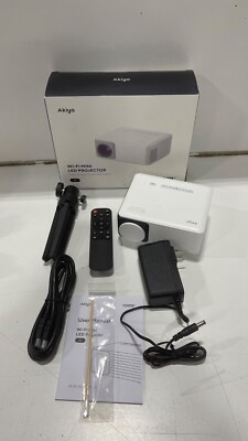 AKIYO O1 Mini LED Portable Projector, Support HD 1080P | eBay