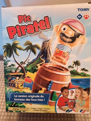 Pic Pirate! von TOMY ab 4+  Geschenk für Weihnachten top Zustand