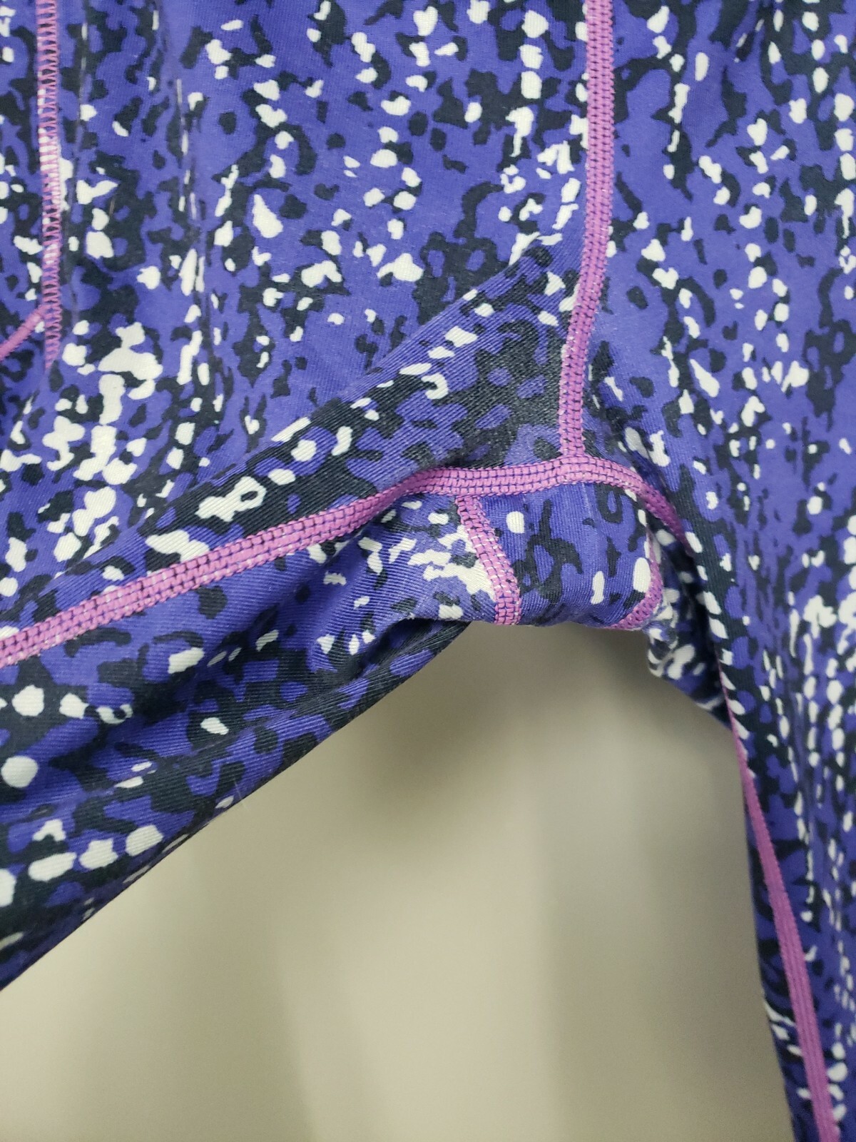 Athleta Womens Leggings Sz M Purple Yoga Compression Workout Gym eBay