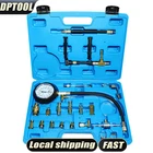 0-140 PSI Fuel Injection Pump Injector Tester Test Pressure Gauge Gasoline Cars