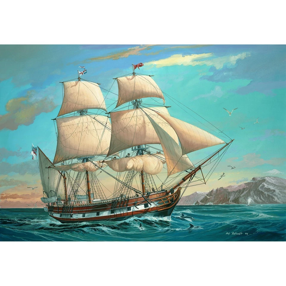 Revell 05458 1:69 Darwin's Historical Discovery Barque H.M.S. Beagle - Bild 2 von 3