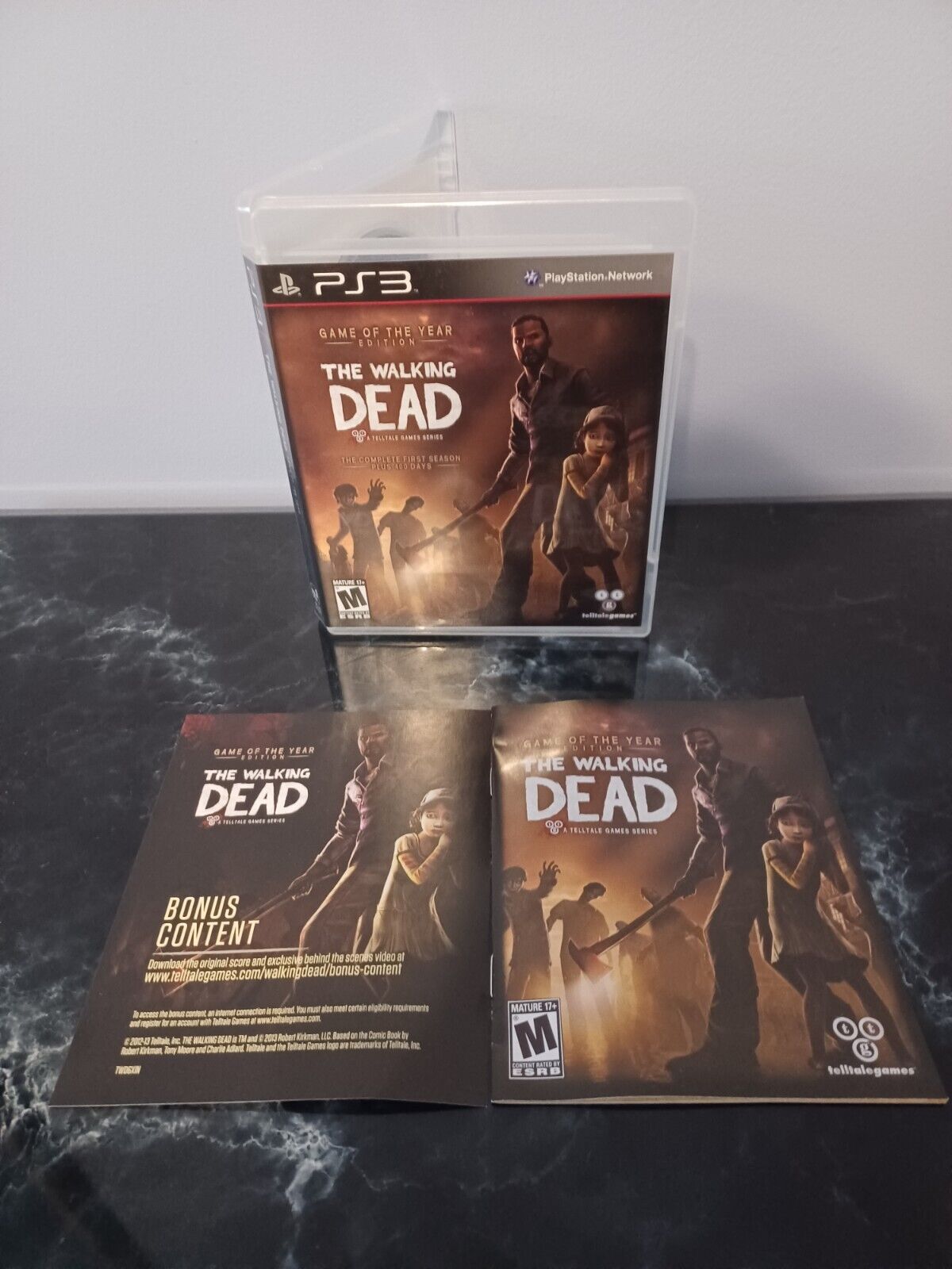 The Walking Dead: Game Of The Year Edition (PlayStation 3, 2013) PS3  Complete 894515001290