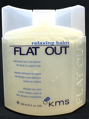 kms relaxing balm flat out curl relaxer 6oz scuffed bottle