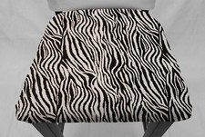 Animal Print Zebra Chair Back Seat Covers