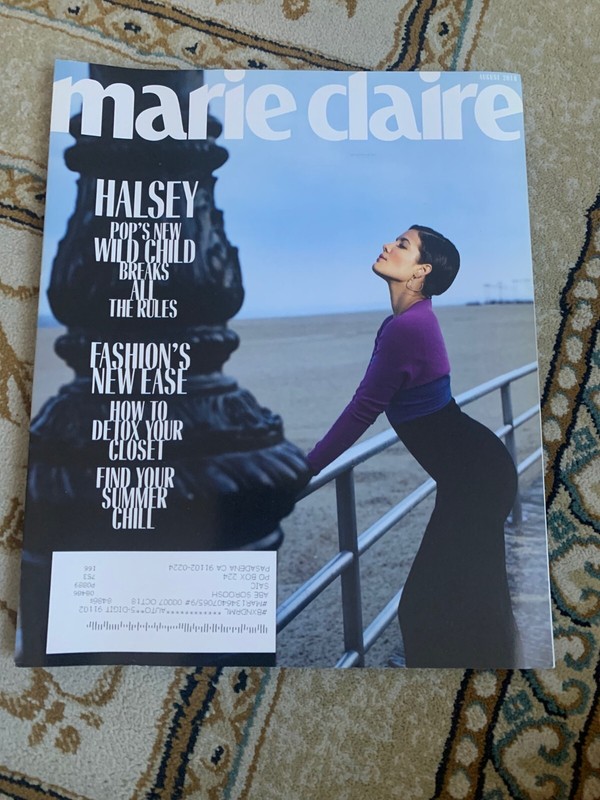 Five Marie Claire Magazines  2018 Editions