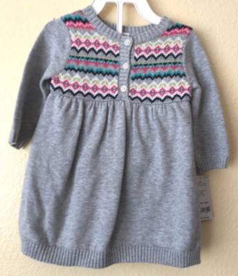 carters sweater dress