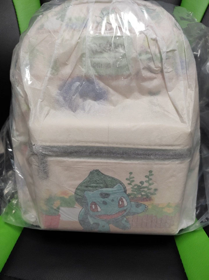 Loungefly Pokemon Plants Bulbasaur Mini Backpack & ID Cardholder Wallet Set NEW - Image 4 of 4