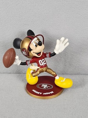 The Danbury Mint Walt Disney Mickey Mouse San Francisco 49ers NFL Figurine