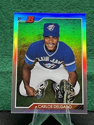 Carlos Delgado 2016 Bowman Chrome #127 Refractors That Never Were #387/499