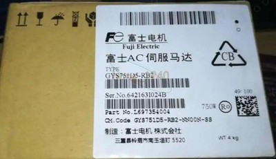 ONE NEW FUJI GYS751D5-RB2 AC Servo Motor