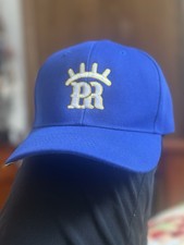 Puerto Rico  World Baseball Classic Fitted Hat Size 7 1/4 Royal Blue