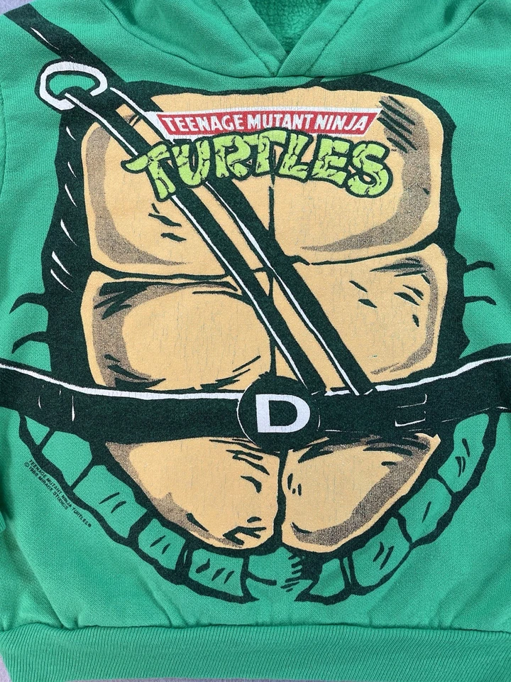 Rare Vintage 1988 Teenage Mutant Ninja Turtles Kids Wormser Sweatpants Sweatsuit - Image 3 of 4