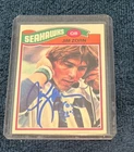 JIM ZORN  AUTOGRAPHED 1977 TOPPS ROOKIE CARD W/COA