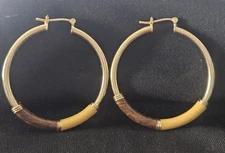 Vintage Gold Tone Joop Earrings