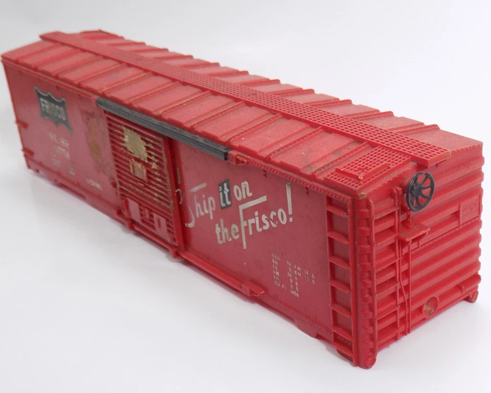 Vtg /O/ Lionel / FRISCO / SL-SF #9751 / BOX CAR / SHELL - Image 2 of 4