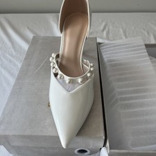 Women High Stilettos Heel Ankle Strap Pointed Toe Wedding Party Dress Pump Shoes