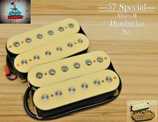G.m. 57 Special Ivory Alnico Ii Humbucker Set 4-wirefor Gibson Epiphone G.m. 57 Special Ivory Alnico Ii Humbucker Set 4-wirefor Gibson Epiphone