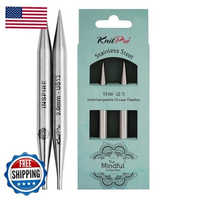 KnitPro Mindful Collection Interchangeable Circular Needles 4'' (10cm) US Size