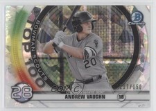 2020 Bowman Scouts Top 100 Chrome Atomic Refractor 117/150 Andrew Vaughn uk2