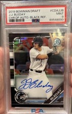 2019 Bowman Draft Chrome Draft Autographs JJ Bleday CDA-JJB Black Refractor /75 