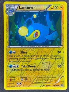 Lanturn 58/160 XY Primal Clash Reverse Holo Uncommon