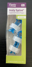 Flents Insty-Splint Finger Splints 2 Sided Size M  L Combo 2 pack NEW FREE SHIP