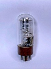 RARE MULLARD ECC35 GREY PLATE NARROW BASE D GETTER 1347 TYPE